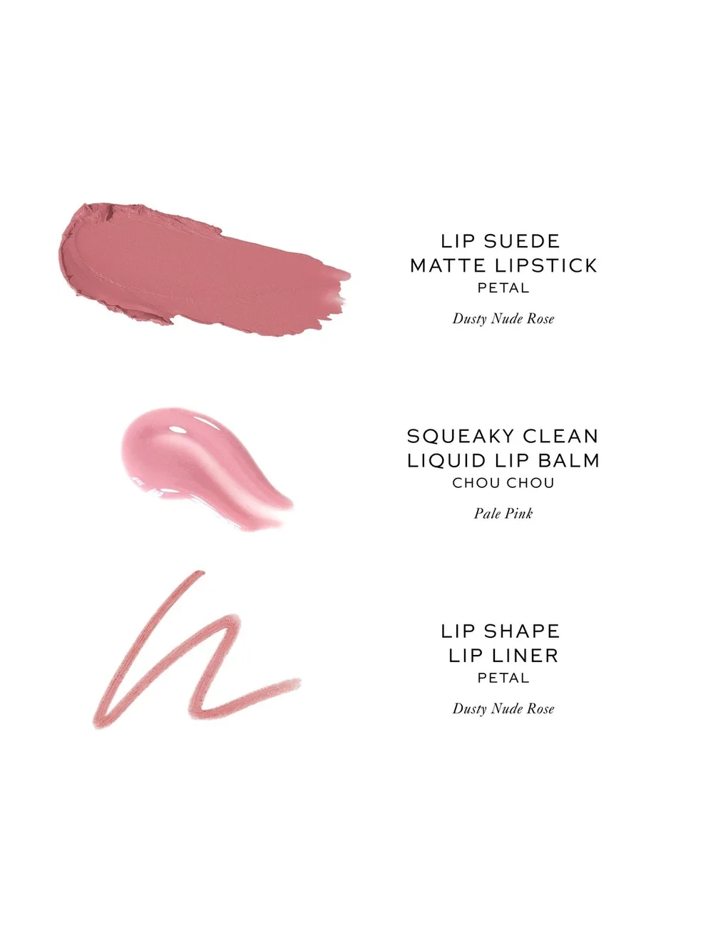 Westman Atelier Rose Pink Lipstick & Liner Duo